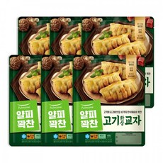 풀무원 얄피꽉찬 한식교자 고기한상만두(400g) x 6봉, 400g, 6개