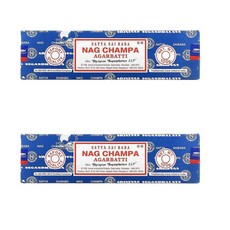 사이바바 인센스 스틱 Satya Nag Champa Agarbatti Incense Sticks 2팩 100g