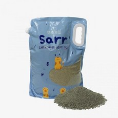 기타 사르르 천연 벤토나이트 모래 8L 6kg 더스트프리 가는입자 가성비, 기본상품