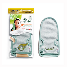 주성산업 녹차글러브 타올, 1개