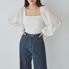 린넨볼레로가디건