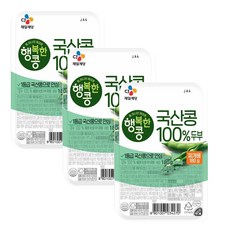 CJ 행복한콩 국산콩100%두부 찌개용 180g, 66개