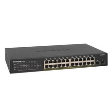 넷기어 NETGEAR 26포트 PoE 기가비트 이더넷 스마트 스위치(GS324TP) - 관리형 24 x PoE+ @ 190W 2 1G SFP 데스크탑 또는 랙마운트 S350 - iptime공유기1g