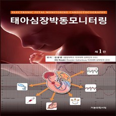 NSB9791196447762 새책-스테이책터 [태아심장박동모니터링] -제1판--가본의학-김광준 지음-산부인과-20200127 출간-판형 188x265-