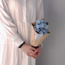 물망초꽃다발 DIY 선물 diy 코바늘 키트 완제품