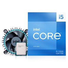 박스 인텔 코어13세대 정품 i5-13500 CPU (랩터레이크 LGA1700 쿨러포함), 1개, 선택하세요 - 13500