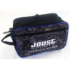 Tandem Sport Joust Official's Bag - 전문 배구 심판 가방 - 호루라기 볼 압력 게이지 제재 카드 펜 및 던지기 동전을 위한 칸이 있는 심판 키, 1개
