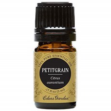 에덴스가든 Edens Garden 에센셜 오일 Petitgrain Essential Oil 페티그레인 0.17oz(5ml), 1팩, 5ml