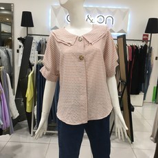온앤온 NC백화점 <신상 52%할인> 이중카라 체크 블라우스 jw0ab619″ /></p>
<p class=