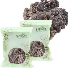 동의한재 자연산 국산 운지버섯 구름버섯 500g+500g, 1개