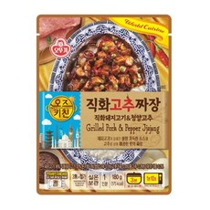 오뚜기 오즈키친 직화고추짜장, 2개, 180g