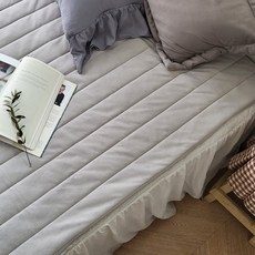 크림온수매트커버