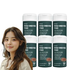 타히보 추출물 정 100% 브라질 아마존 타이보 껍질 식약처 HACCP 인증, 6개, 60정