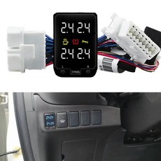 자동차 디지털 타이어 모니터 OBD TPMS 미쓰비시 아웃랜더 3 2016 xpinger eclipse용 크로스 미라지 L200, 01 for Xpander, 1개