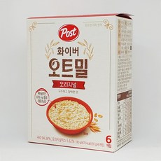 포스트 화이버 오트밀 오리지널 30g 6개입, 180g, 1개