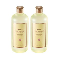 AHC 허브솔루션레몬토너 500ml 2개 코스트코 대용량 화장품 선물 - 스킨