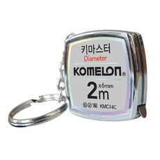 코메론 키마스터줄자 크롬 KMC 14C 2Mx6, 1개 - km5cp2