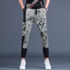 남자점프수트 바지 캐릭터 운동 바지