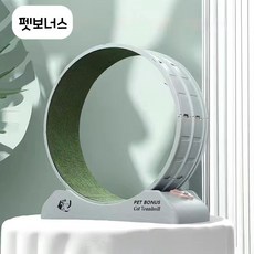 펫보너스 쉽게 달리는 초간단 조립 저소음 강력 내구성 대형 캣휠, 라이트 블루, 1개