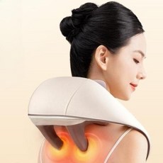목마사지기 승모근 진동 기계 어깨 뒷목 온열 안마기, G