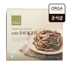 [올가] 간장맛 오리 불고기 (400g), 1개