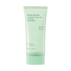 라운드어라운드 그린티 카밍 선크림50ml, 단일, 1개, 50ml