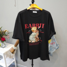 아이러브 래빗 반팔티셔츠
