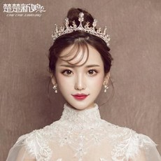 신부 왕관 웨딩 셀프촬영 신부 웨딩드레스 2019 크라운 헤어 신부 초선왕관 웨딩드레스 웨딩헤어