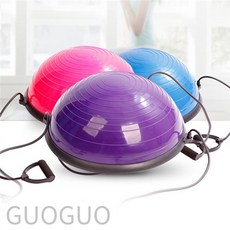 짐볼 하프짐볼 보수볼 지름 58cm 짐볼운동 필라테스 돔볼, 돌기형