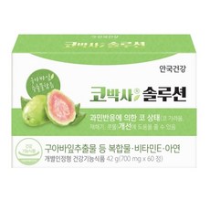 안국건강 코박사에스 영양제, 60캡슐, 1개