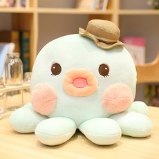 안고자는 모찌 애착 오구 중형 문어 인형 어른이 20cm 30cm 40cm 문방구 봉제인형, B, 30cm   cm