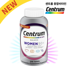 캐나다 센트룸 포 우먼 50+ 실버 대용량 250정, 1개