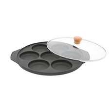 7 KS-2944 스기야마 금속 솜털 팬케이크 팬케이크 간식 과자 아히조 프라이팬, 1개