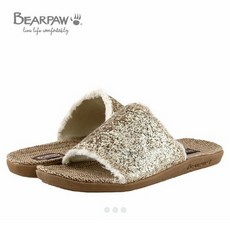 [와이컨셉] 베어파우(BEARPAW) STRAW II 슬리퍼 K103145LB-W