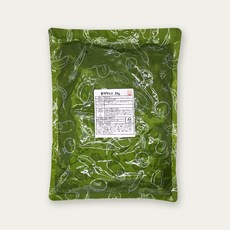 엔엘푸드 할라피뇨II 파우치 2kg 슬라이스 대용량, 1개