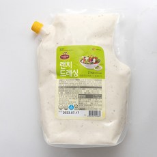 폰타나 아일랜드 드레싱 BEST 추천정보 – 대상 쉐프원 랜치드레싱 2kg(냉장제품), 1개, 2kg 상품정보