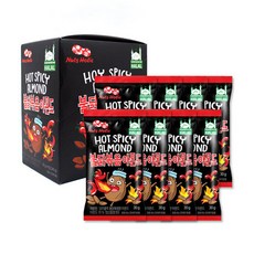 [HALAL]넛츠홀릭 불닭볶음아몬드[30gx8봉] 할랄인증., 상세페이지 참조