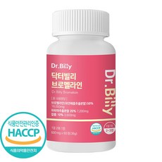 닥터빌리 브로멜라인 파인애플 효소 600mg, 1개, 60정