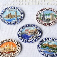 베네치아 스페인 이탈리안 유러피언 냉장고 건축물 스트릿 자성, 1