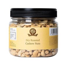 Nutural World - 드라이 로스트 홀 헤이즐넛 무염 500g(17.6온스), 2) 캐슈, 없음, 500g