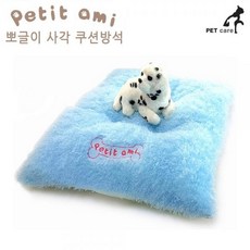 쁘띠아미 뽀글이 사각 구름매트 (스카이블루), 상세페이지 참조
