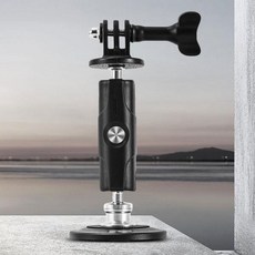 회전 볼 헤드가 있는 카메라 마운트 베이스 스레드 인스타 360 X4 Go3 DJI 포켓 고프로용 액션 W 4 인치, 01 CHINA, 1개