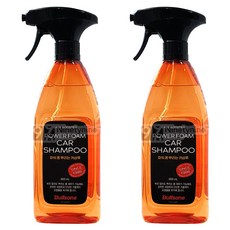 불스원 파워 폼 뿌리는 카샴푸-600ml 2개 간편세차 세차용품, 600ml