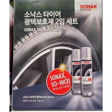 소낙스 타이어 광택보호제 400ml, 4개