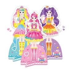 인형놀이 코디놀이 새콤달콤 캐치 티니핑 시즌4 마그네틱 인형옷, 단품