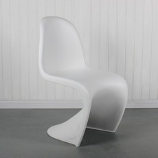 Vitra Panton Chair 비트라 팬톤 체어 1인용 독서의자 5컬러, 흰색