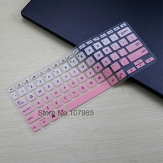 실리콘 노트북 키보드 커버 스킨 프로텍터 가드 asus 호환 X415JA X415J X415JP X415EA X415MA X415 JA J JP MA X415m 14 인치, [09] GradualPink