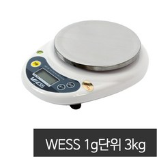 WESS 전자저울 WZ-1D 3kg