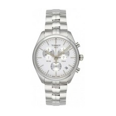 TISSOT 티쏘 PR100 크로노그래프 남자시계 T101.417.11.031.00 메탈밴드