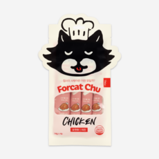 닥터펠리스 고양이 포캣츄 간식 4p, 치킨, 56g, 4개